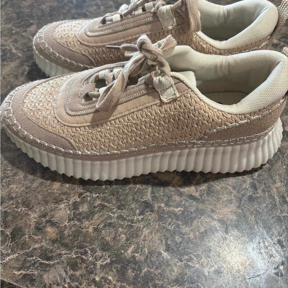 Corky’s Tan Sneakers